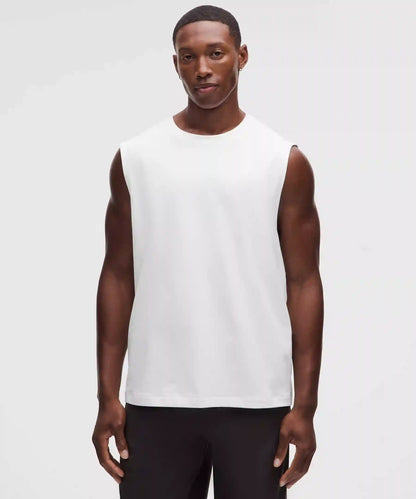 Mesh Soft Jersey Sleeveless Tank Top