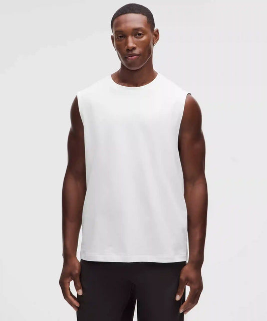 Mesh Soft Jersey Sleeveless Tank Top