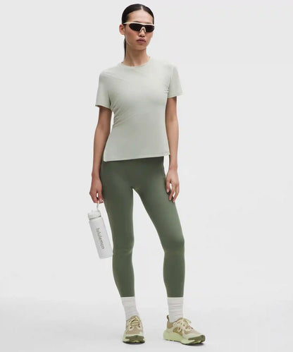 Side-Ruched Running Short-Sleeve Shirt