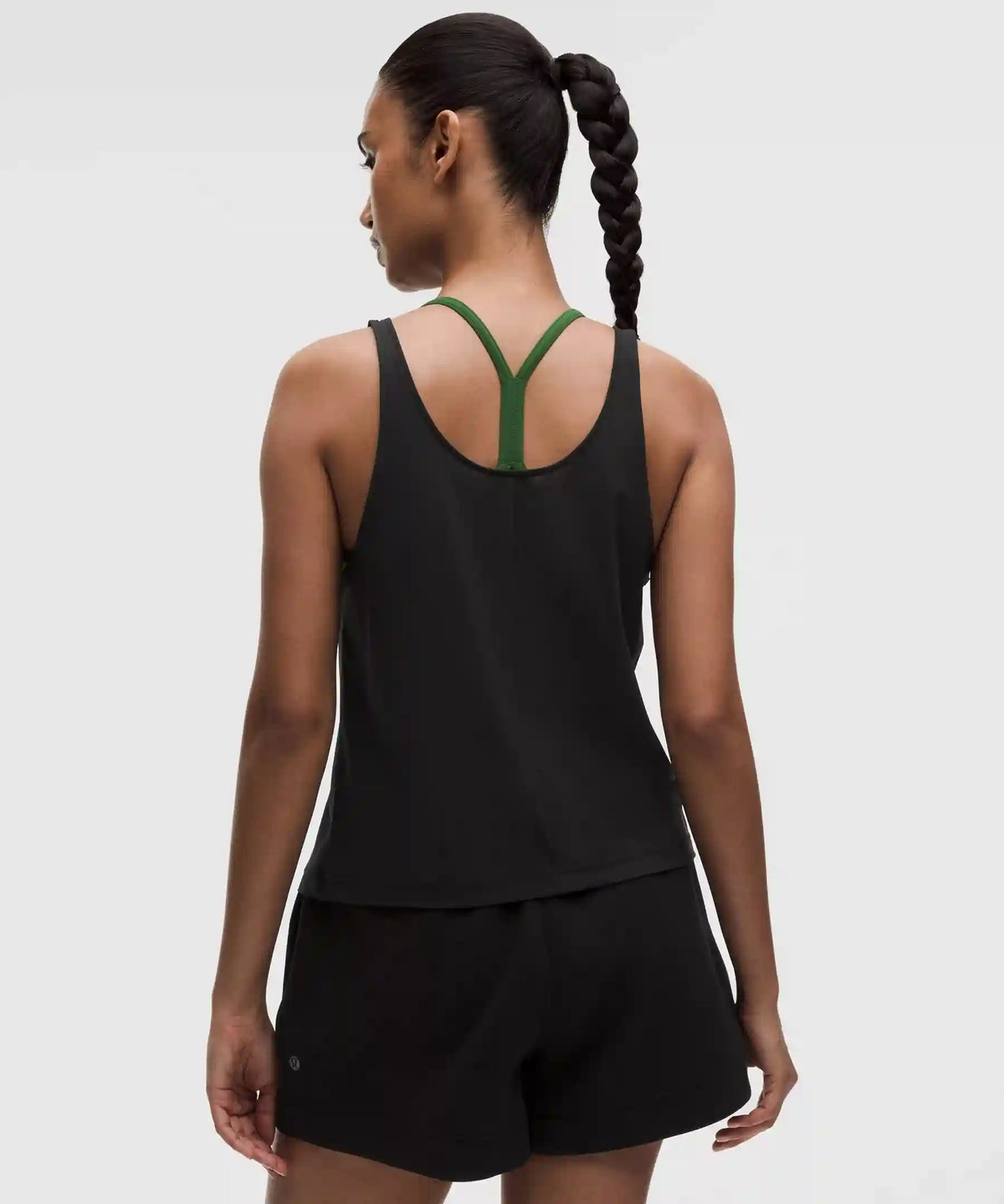 Stretch Mesh Relaxed-Fit Tank Top