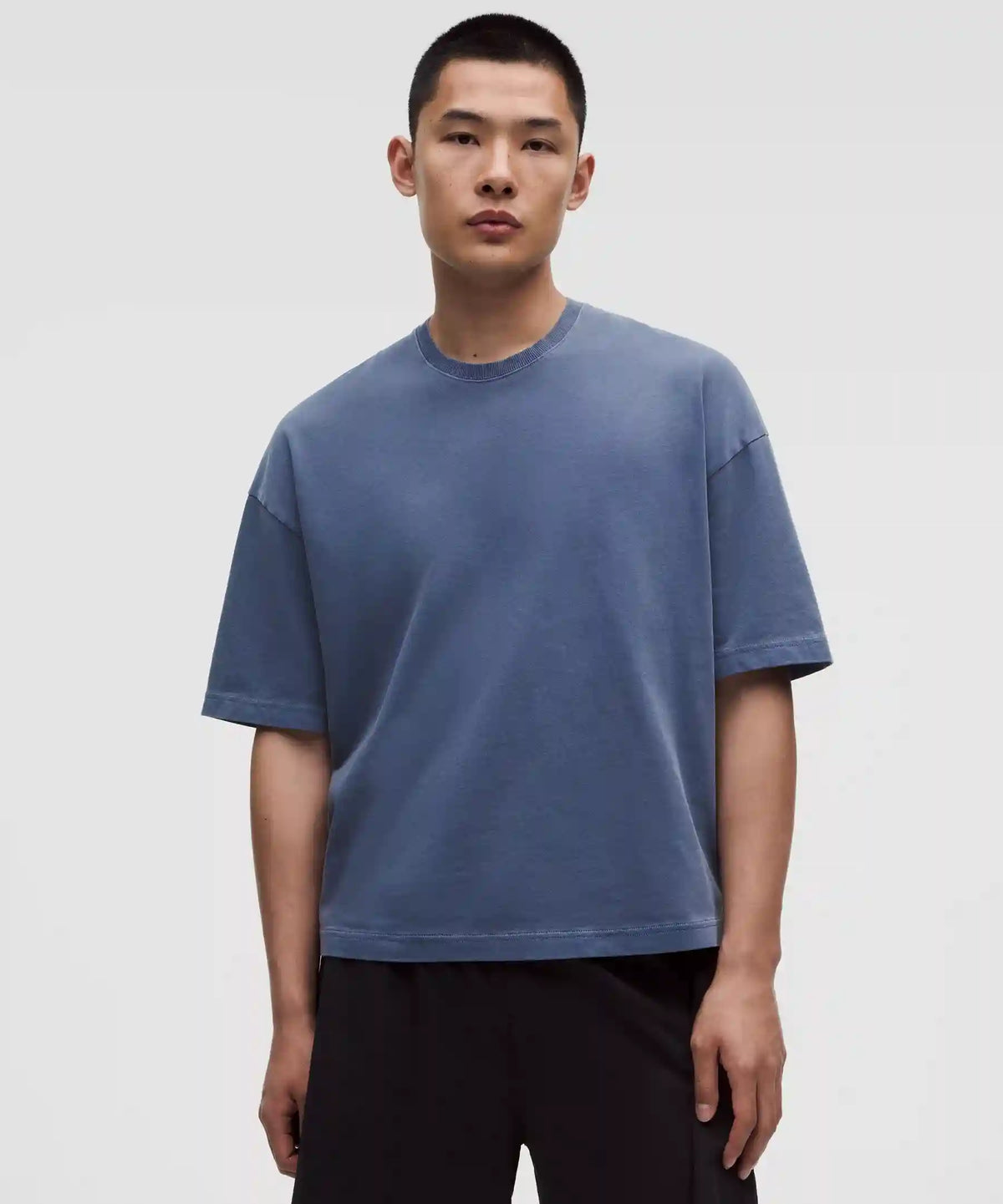 Heavyweight Cotton Jersey Boxy T-Shirt *Wash