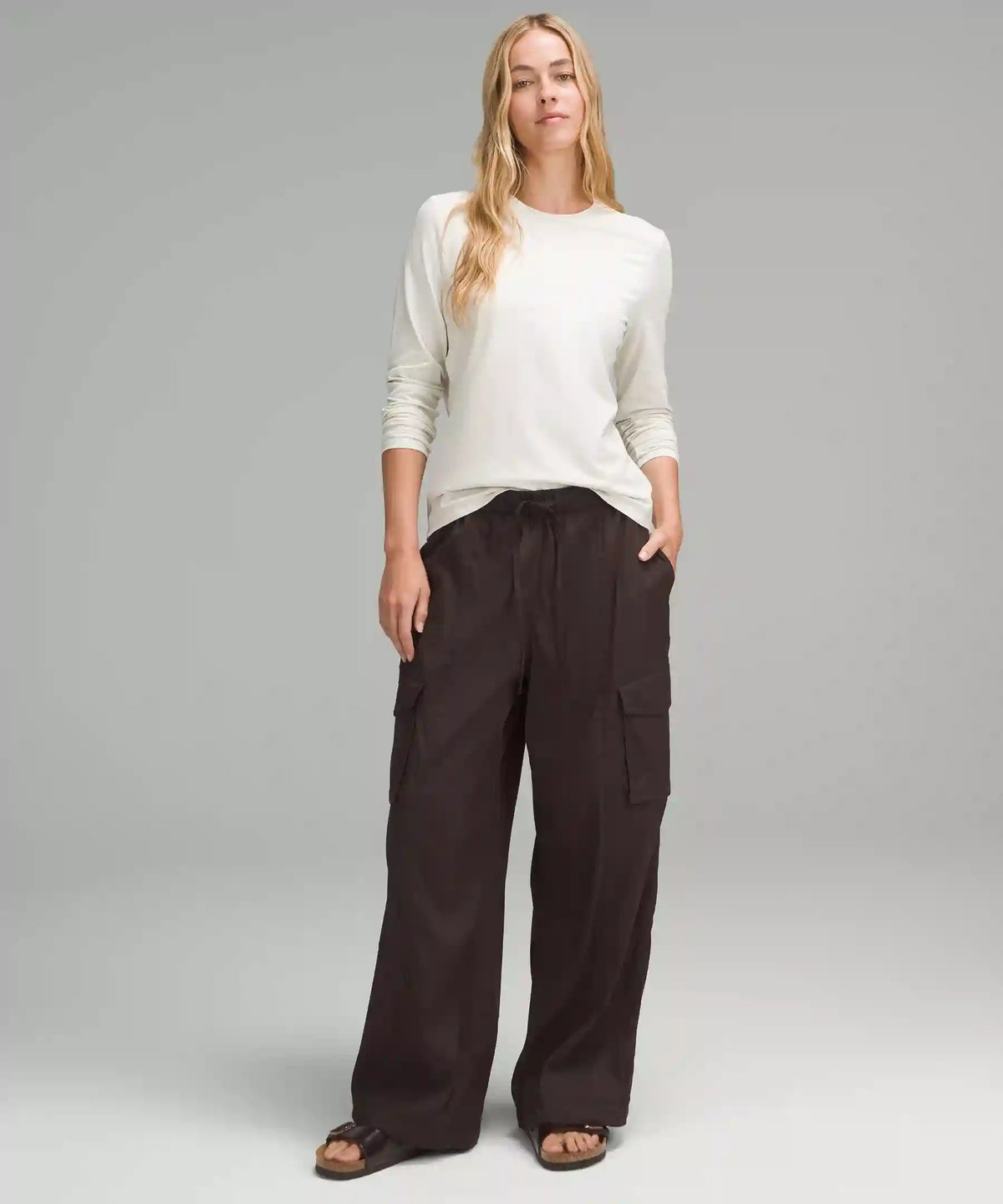 Organic Cotton Crewneck Long-Sleeve Shirt
