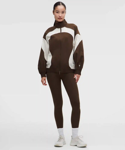 Ventilated Oversized Track Jacket