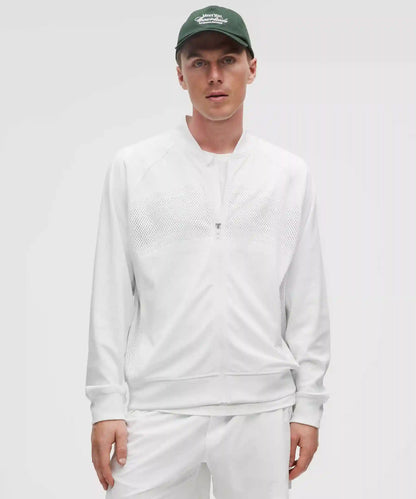 Men's Engineered Knit Mesh Tennis Jacket