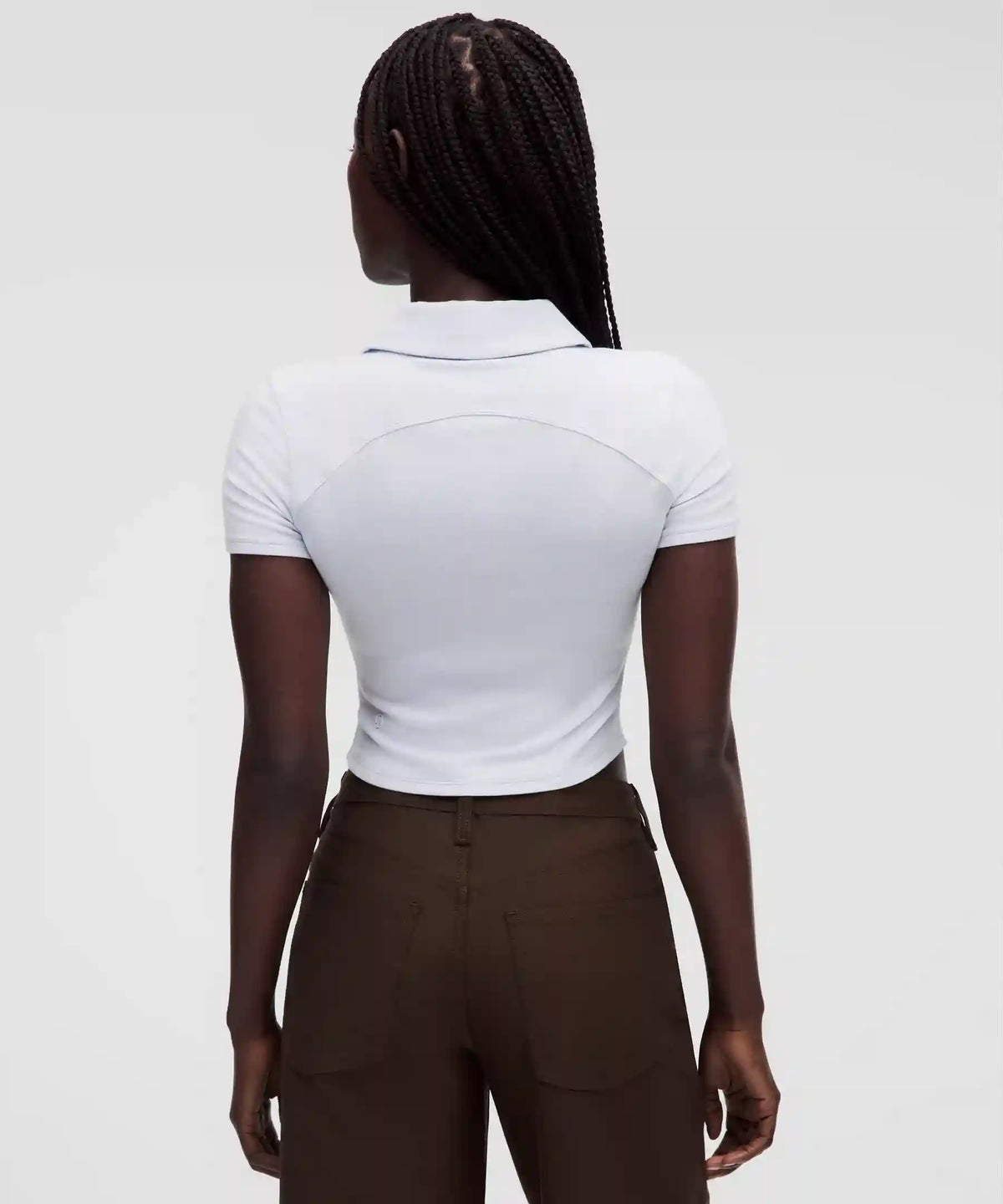 Button-Up Collared Short-Sleeve Shirt