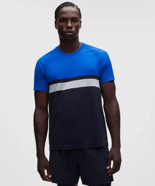 Metal Vent Tech Short-Sleeve Shirt *Stripe