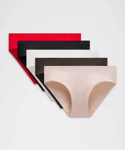 InvisiWear Mid-Rise Bikini Underwear *5 Pack