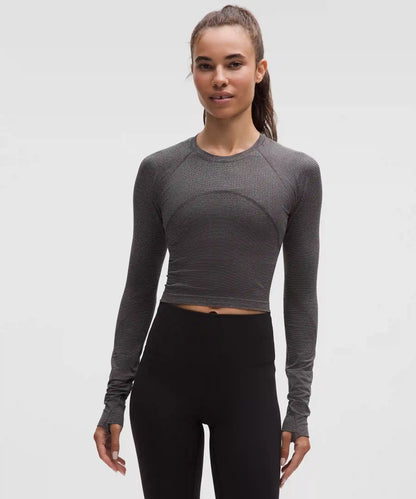 Swiftly Tech Cropped Long-Sleeve Shirt 2.0