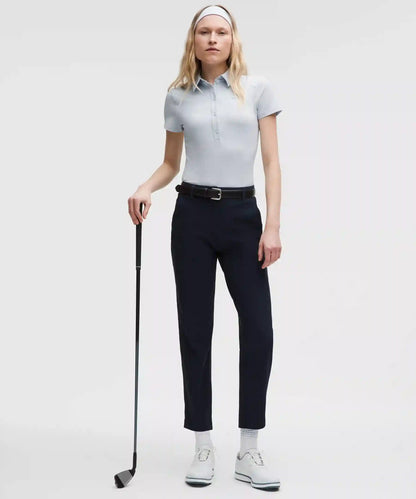 Quick-Dry Short-Sleeve Polo Shirt Straight Hem *Logo