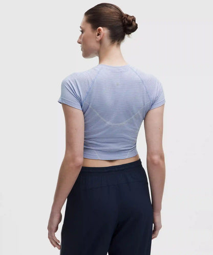 Swiftly Tech Cropped Short-Sleeve Shirt 2.0