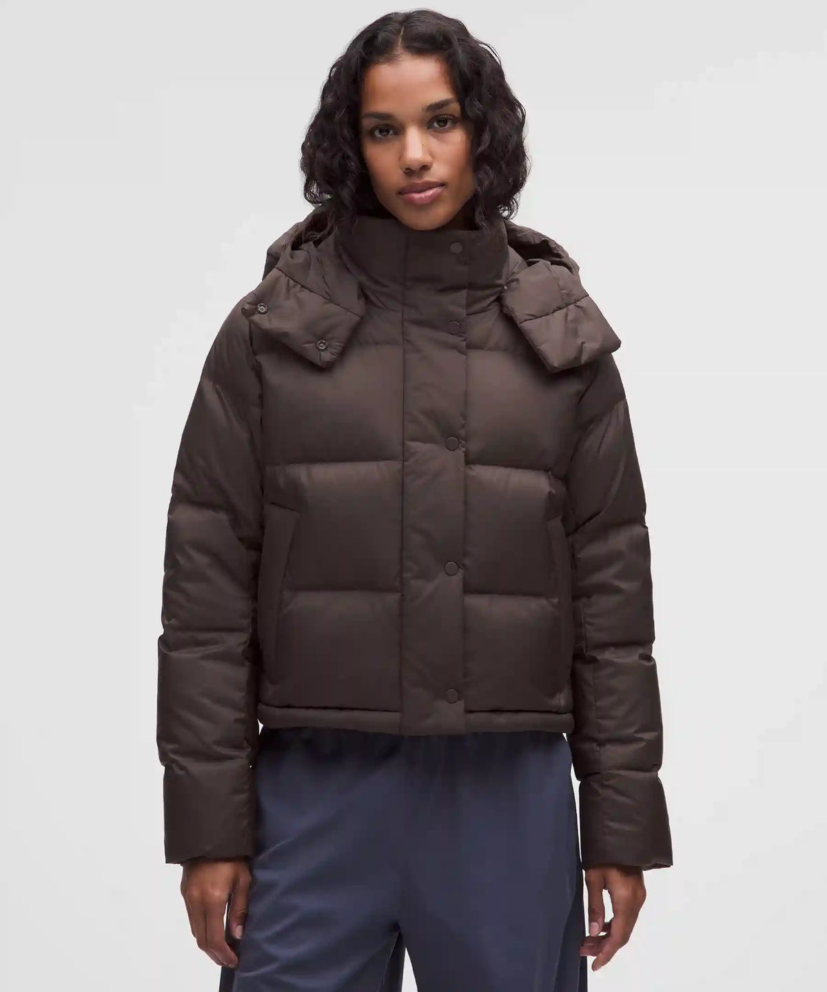 Wunder Puff 600-Down-Fill Cropped Jacket