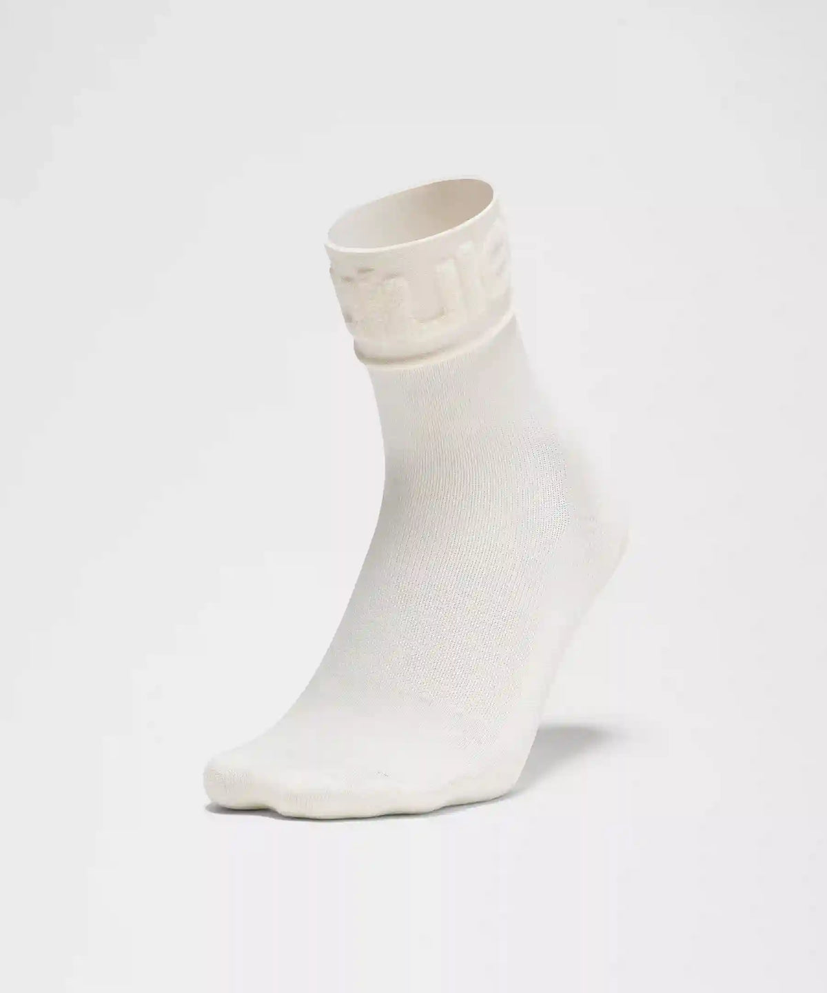 Unisex Fold-Over Terry Quarter Socks