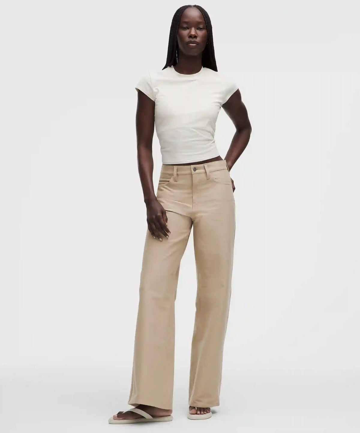 EasyFive Low-Rise Classic Wide-Leg Pant *Tall