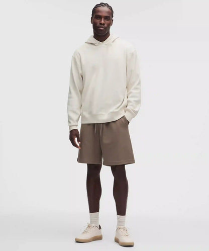 Cotton-Blend Relaxed-Fit Waffle Knit Hoodie