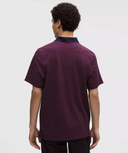 Cotton Pique Short-Sleeve Polo Shirt
