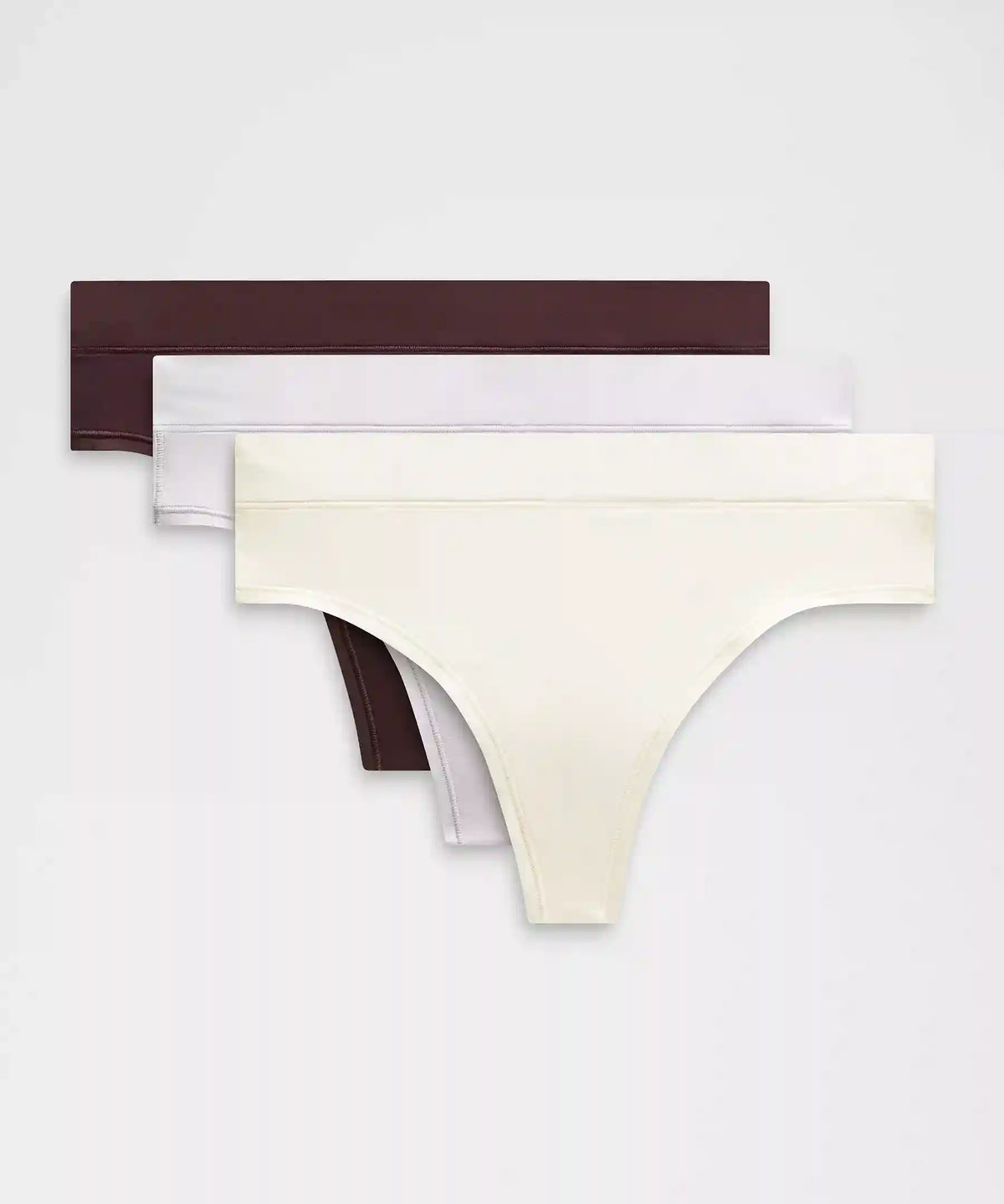 UnderEase High-Rise Thong Underwear *3 Pack