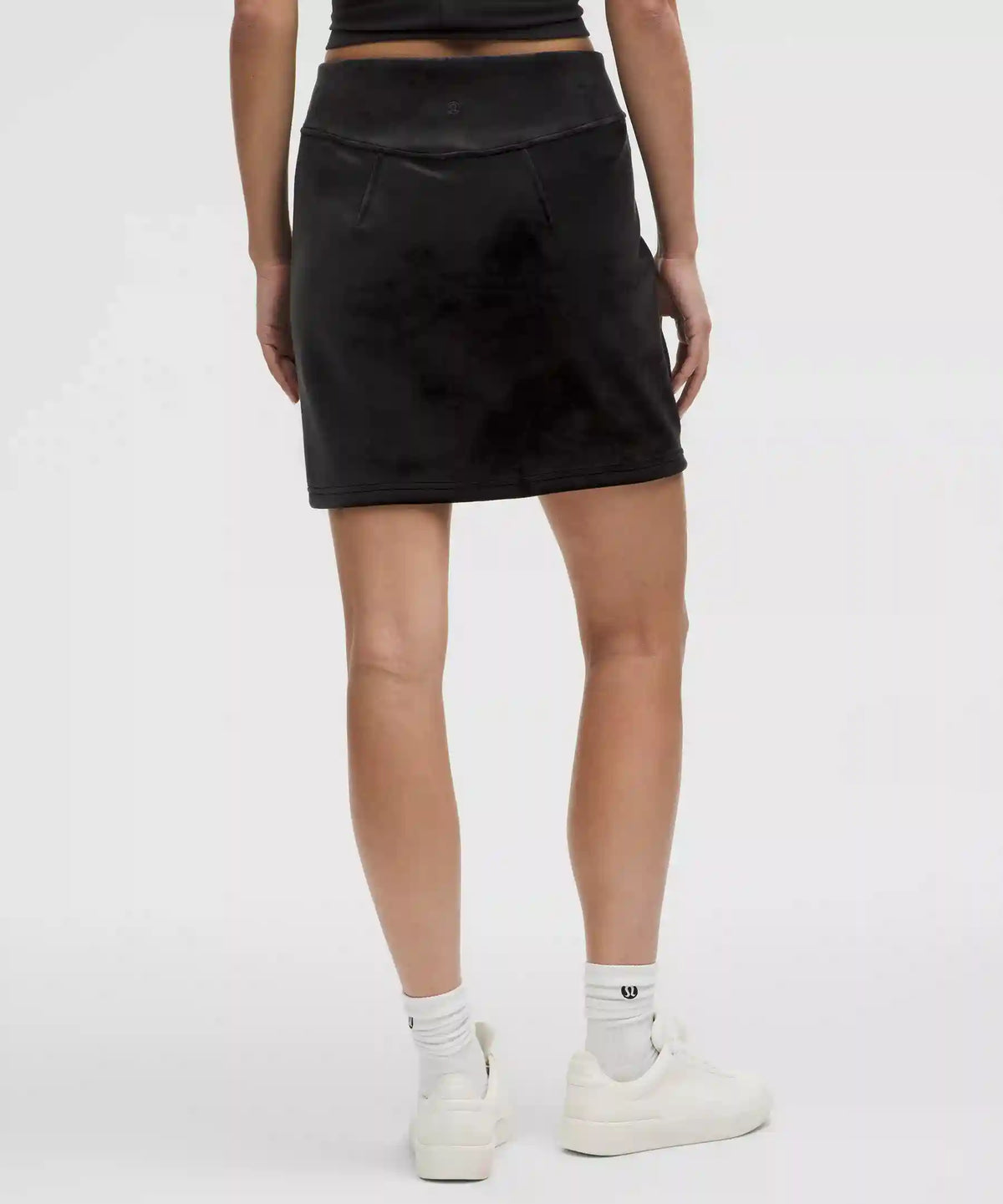 Scuba Mid-Rise Mini Skirt *Velvet