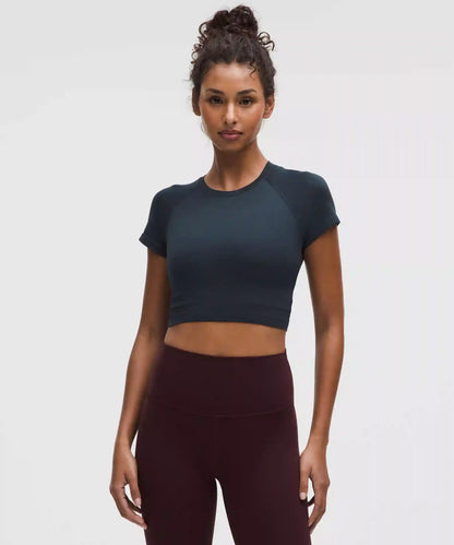 Swiftly Tech Cropped Short-Sleeve Shirt 2.0