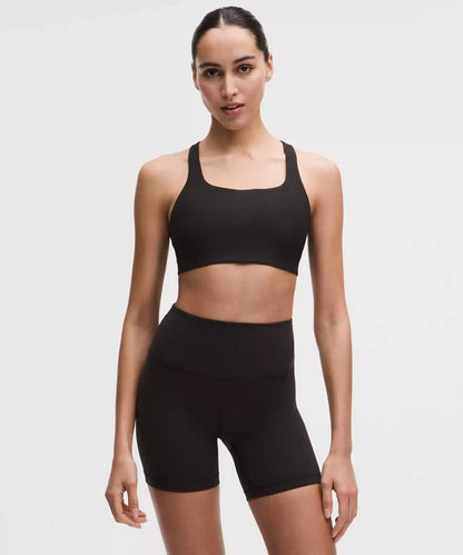 All-Time Hero Ribbed Sports Bra *Medium Support, B/C Cup
