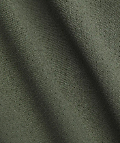 Mesh Soft Jersey Half Zip