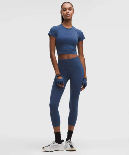 Swiftly Tech Cropped Short-Sleeve Shirt 2.0