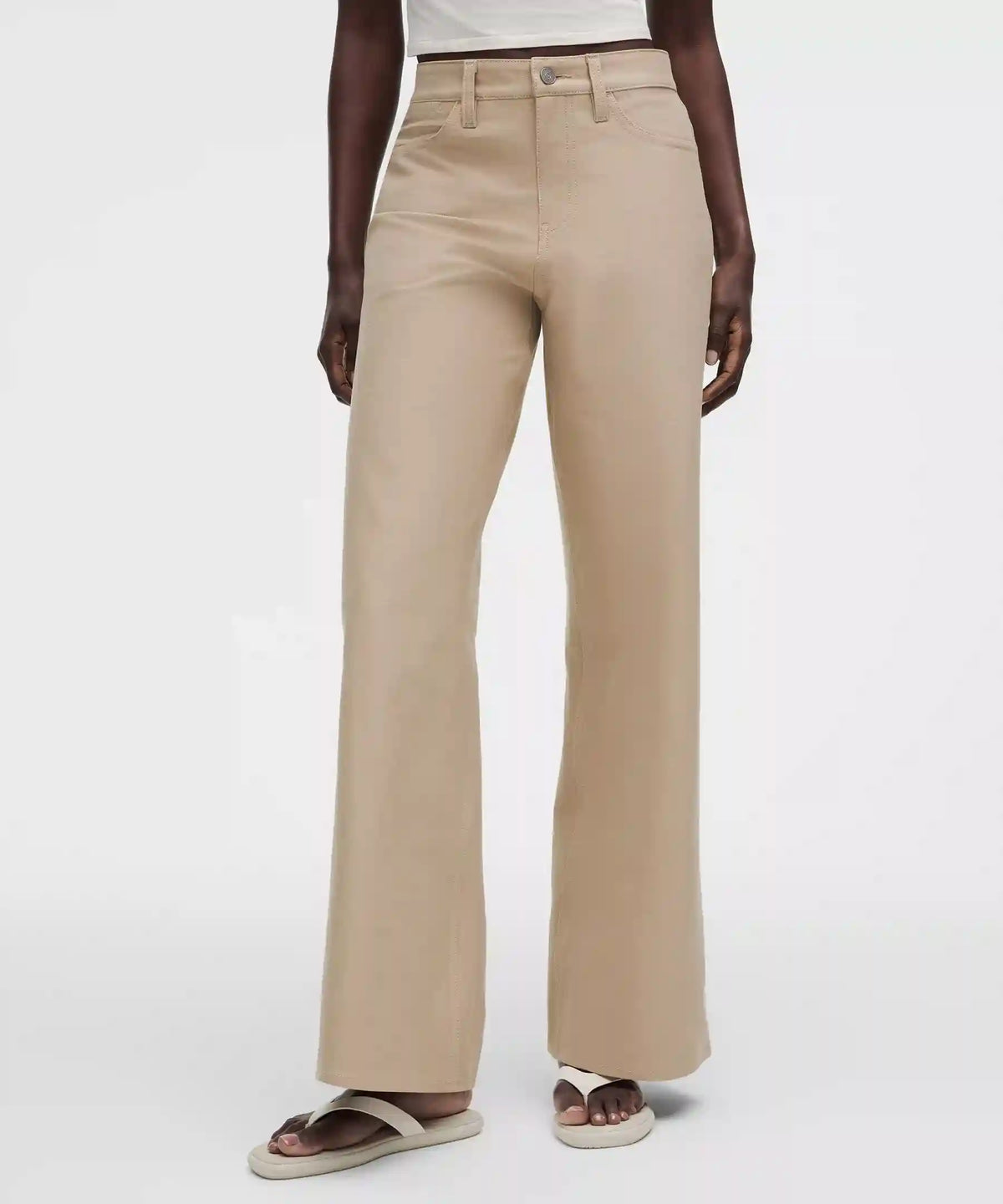 EasyFive Low-Rise Classic Wide-Leg Pant *Short