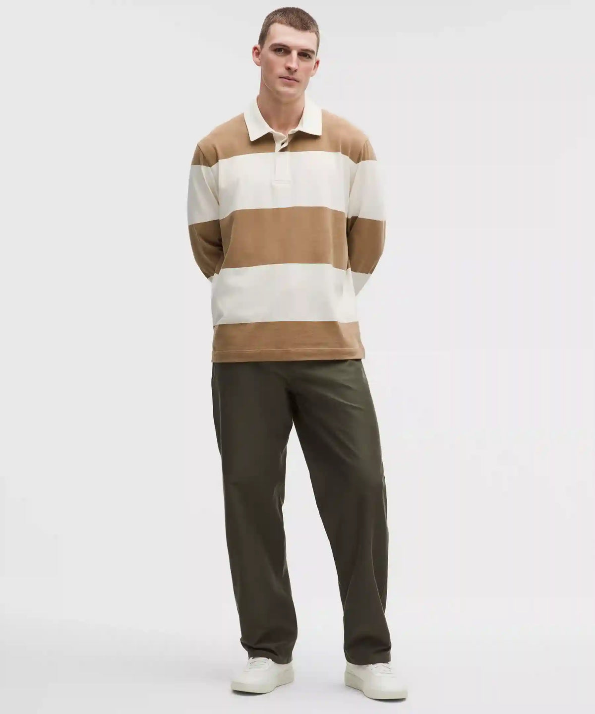 Long-Sleeve Cotton Rugby Shirt