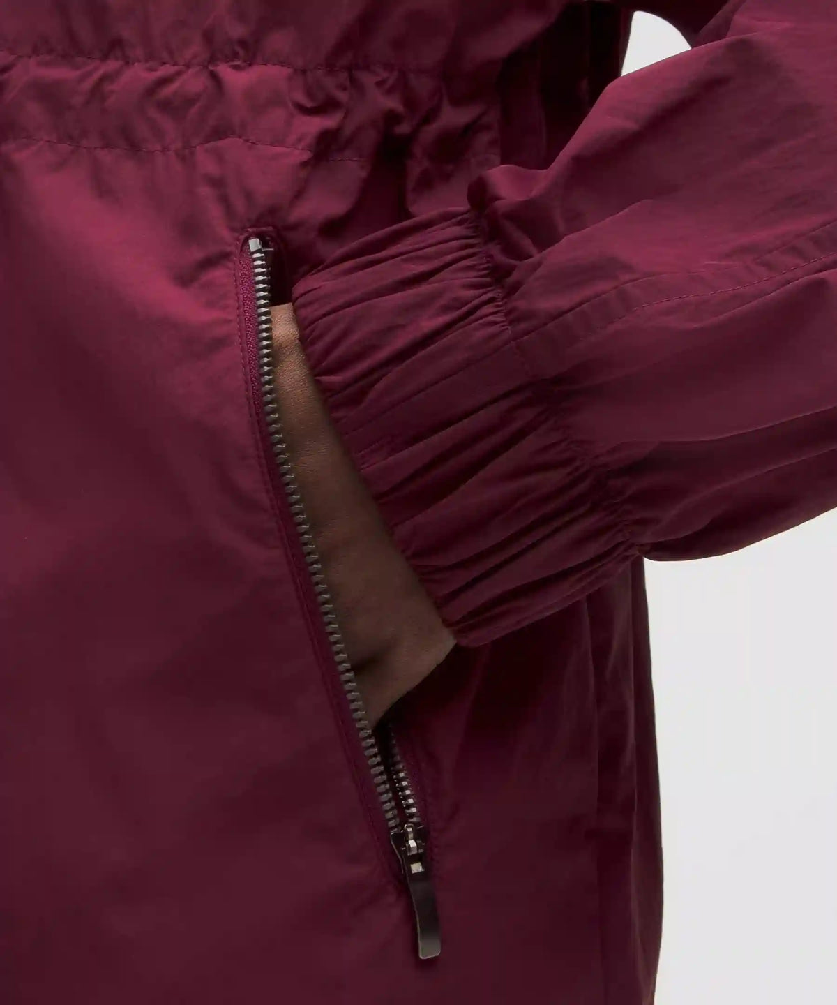 UV-Protective Cinch-Waist Oversized-Fit Jacket