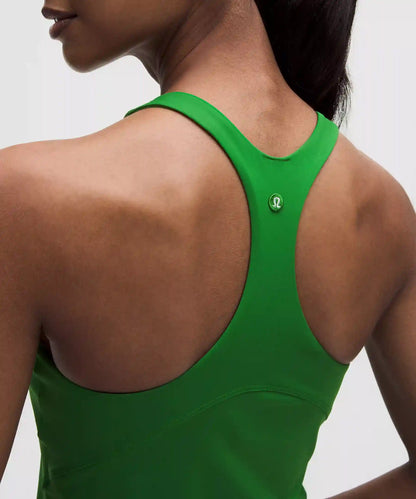 Racerback High-Neck Tennis Tank Top *B/C Cup
