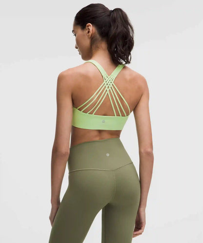 FlexyFlex Strappy Yoga Bra *Light Support, A-C Cups