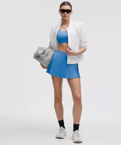 Mesh-Ventilated Tennis Jacket
