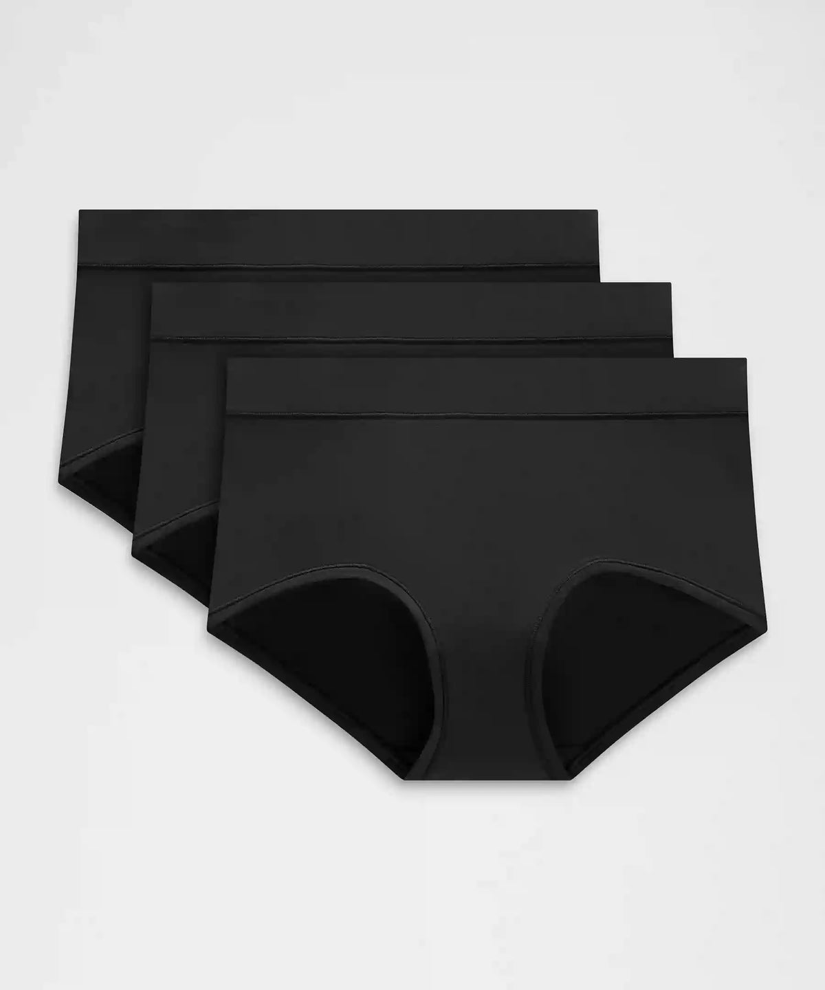 UnderEase Mid-Rise Boyshort Underwear 3 Pack
