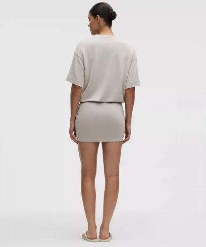 Lightweight Softstreme Ruched T-Shirt Dress