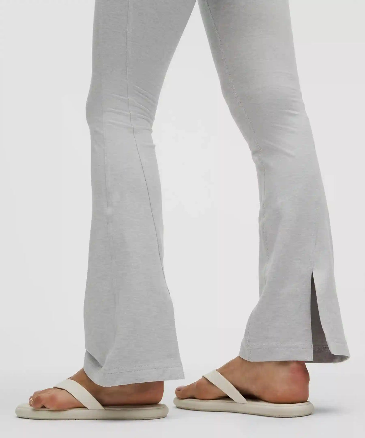 Softy Suedey Split-Hem High-Rise Mini-Flare Pant *Regular