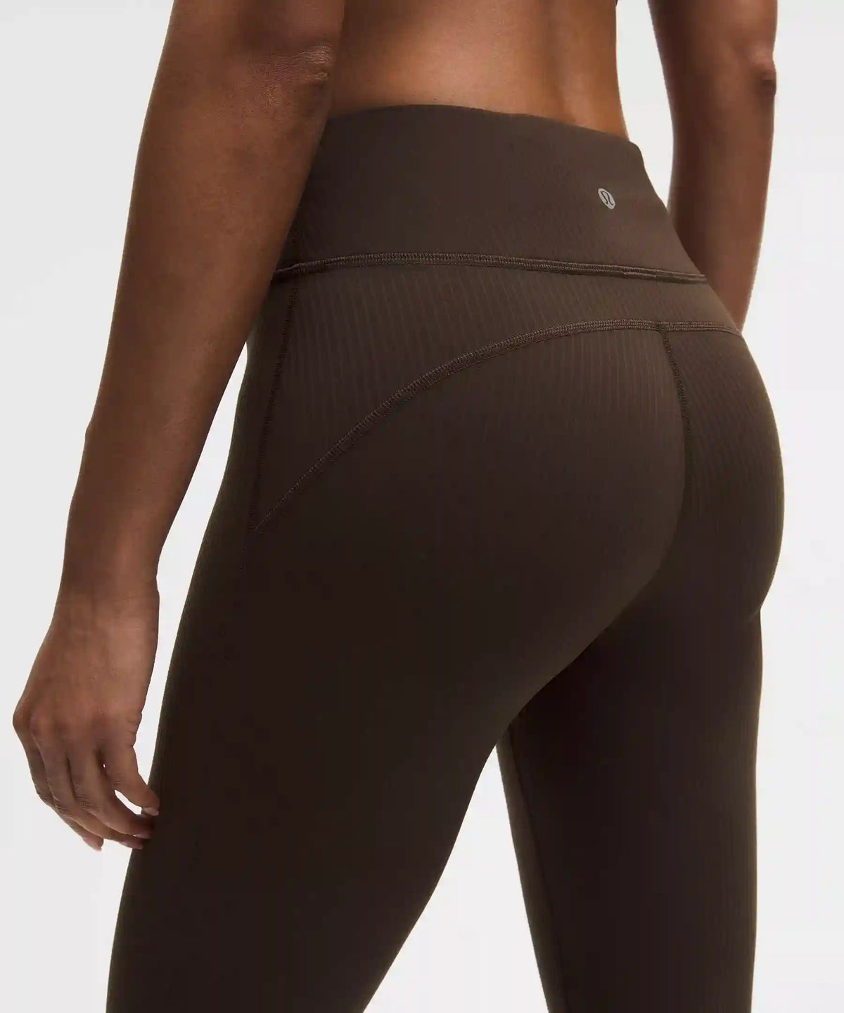 Groove High-Rise Ribbed Wide-Flare Pant