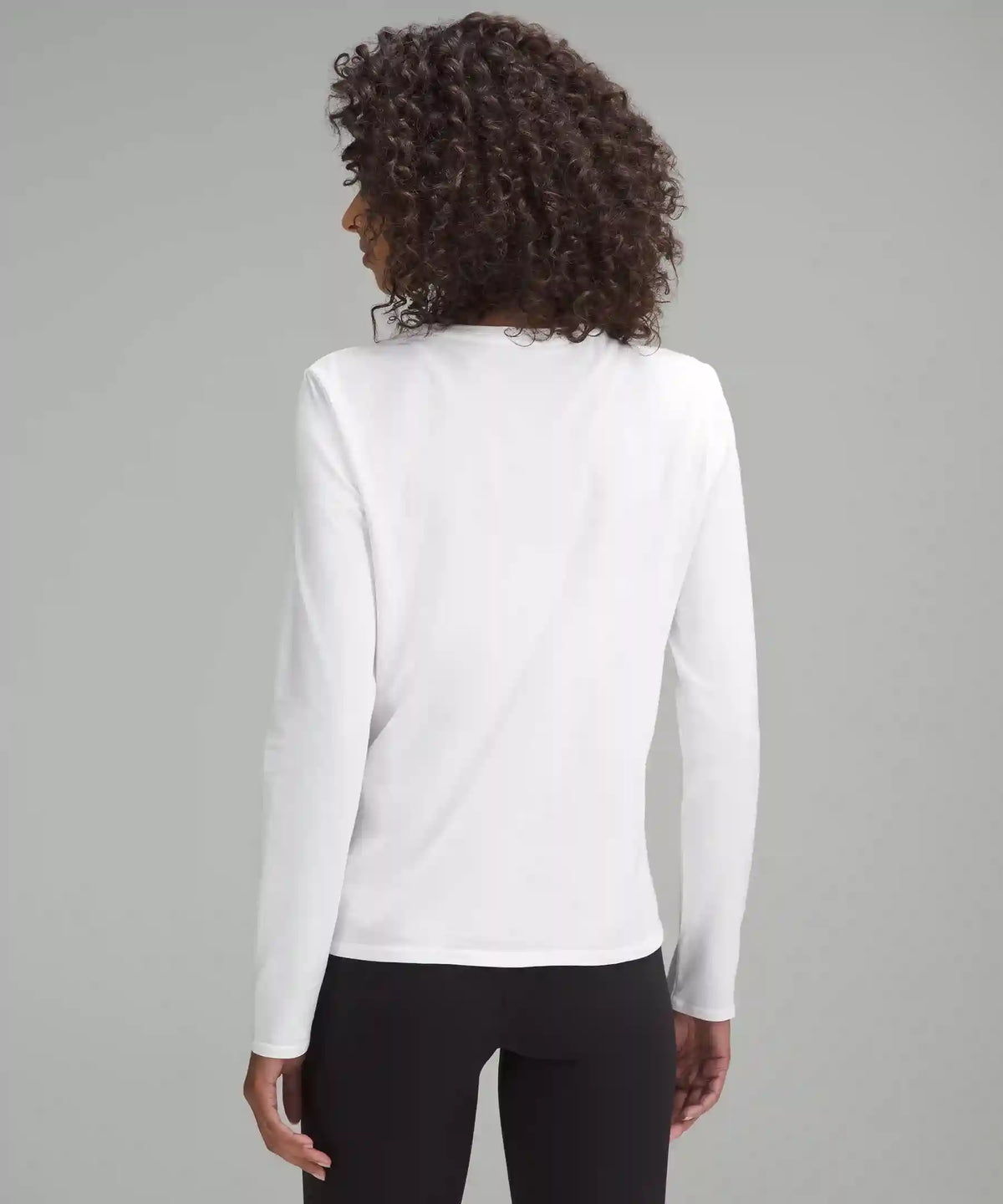 Organic Cotton Crewneck Long-Sleeve Shirt