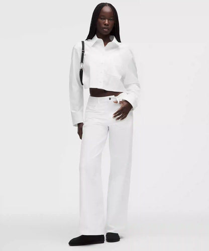 EasyFive Low-Rise Classic Wide-Leg Pant *Tall