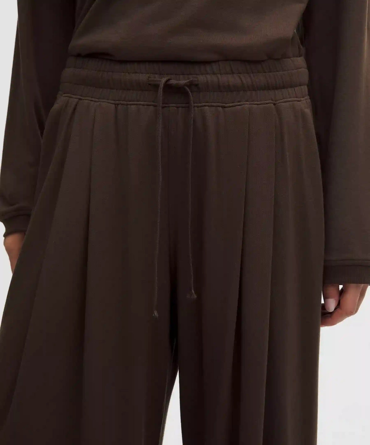BeCalm High-Rise Pleated Extra-Wide Leg Pant