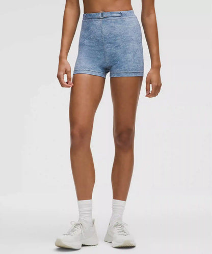 Everlux Denim-Print Short 3" *Denim Dreams Set