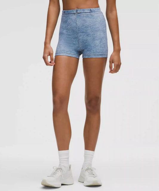 Everlux Denim-Print Short 3" *Denim Dreams Set