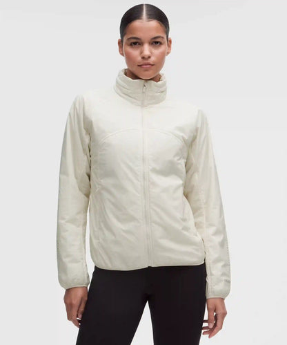 Insulated Back-Vent Running Jacket