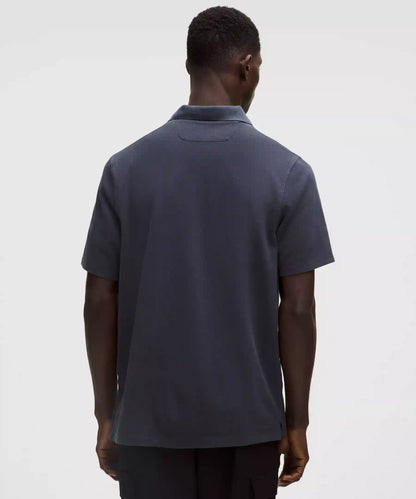 Cotton Pique Short-Sleeve Polo Shirt
