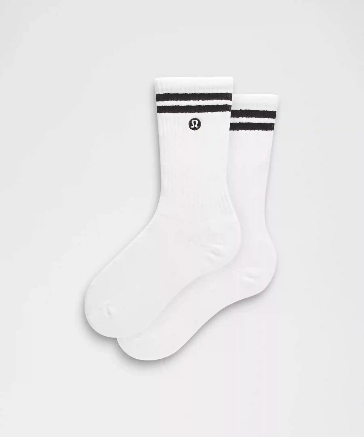 Unisex Daily Essential Crew Socks *Stripe