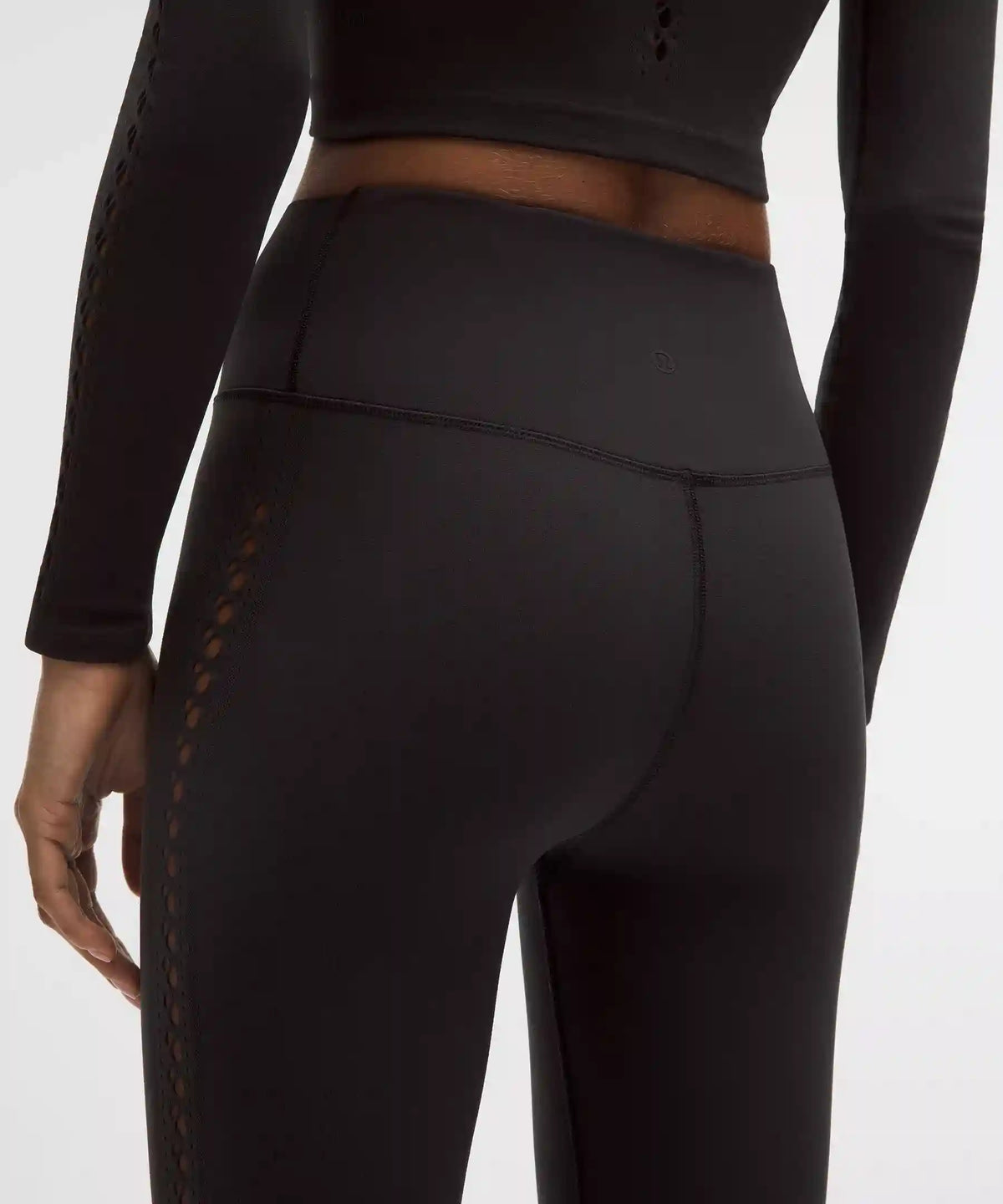 RevealKnit Eyelet High-Rise Tight *7/8 Length