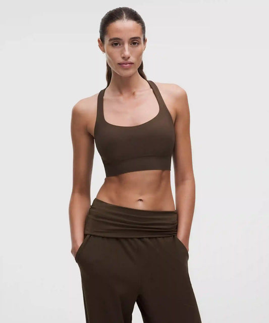 FlexyFlex Strappy Longline Yoga Bra *Light Support, A–C Cups