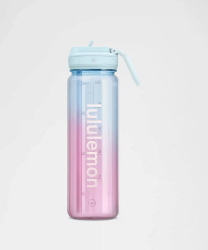 Back to Life Clear Bottle 24oz *Straw Lid