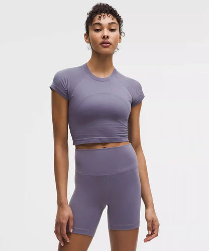 Swiftly Tech Cropped Short-Sleeve Shirt 2.0