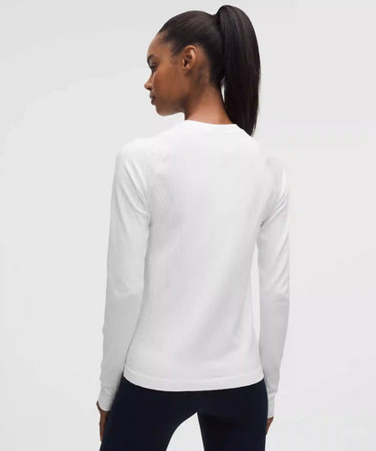 Rest Less Variegated Ribbed Pullover