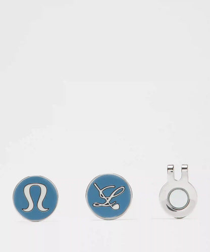 Golf Ball Markers with Hat Clip *2 Pack