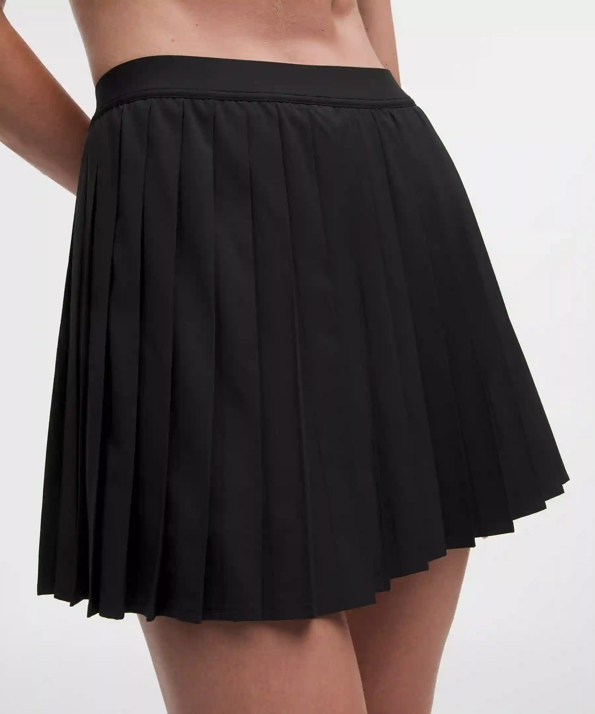 High-Rise Pleated Tennis Skirt *Long